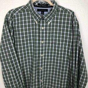 TOMMY HILFIGER Heritage Poplin Button Down Shirt - Collegiate Core